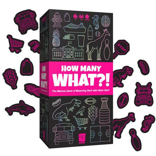 How Many What?! - Board Game Tiệc Tùng Đo Lường Hài Hước - The Op Games