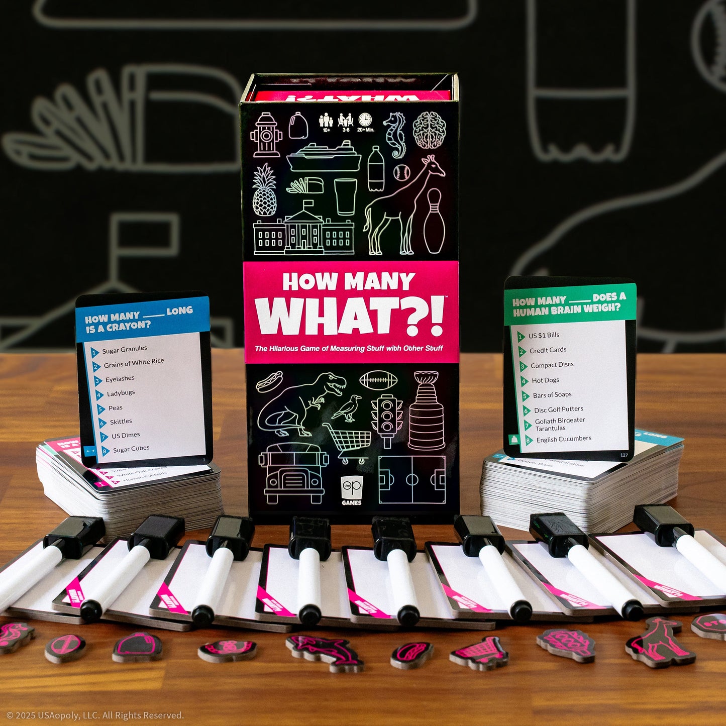 How Many What?! - Board Game Tiệc Tùng Đo Lường Hài Hước - The Op Games