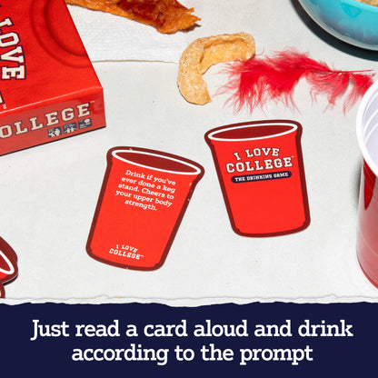 I Love College: The Ultimate Drinking Card Game - Board Game Thẻ Bài Tiệc Tùng - Relatable - Góc nhìn khác 3