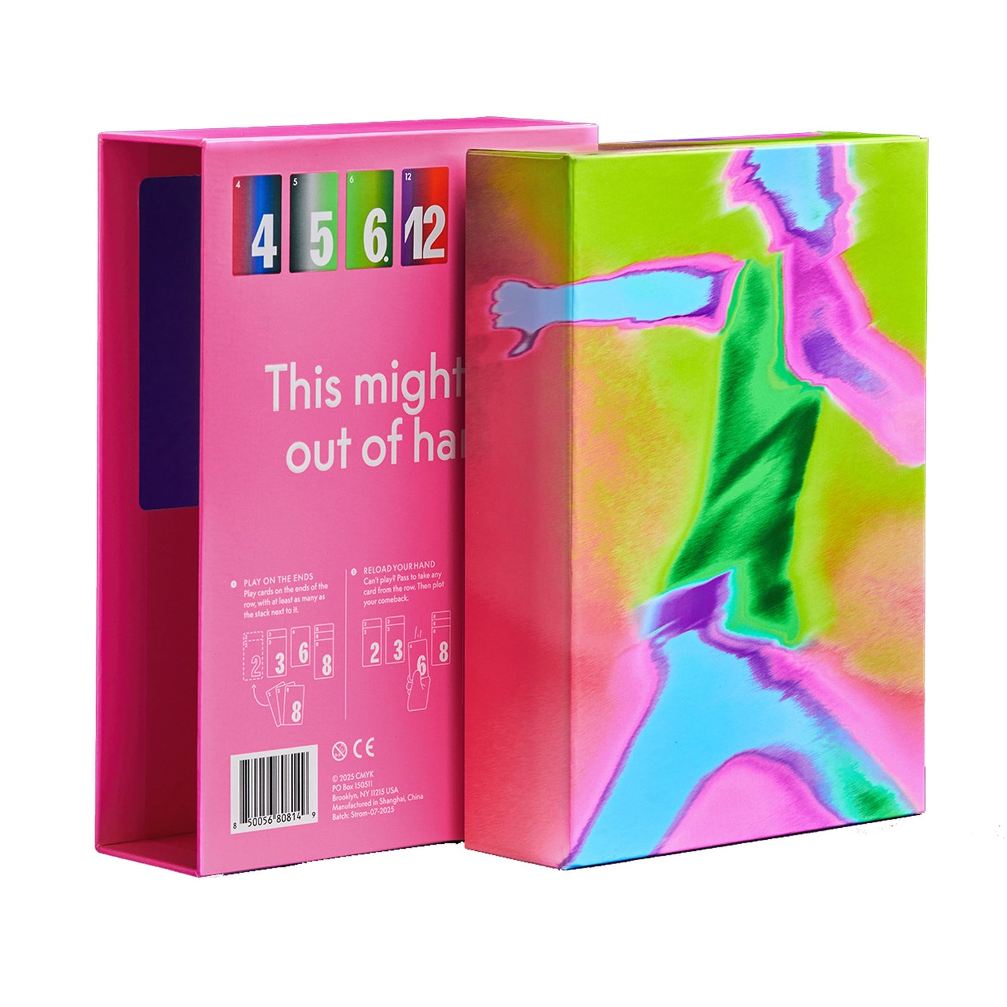 I'm Out Card Game - Trò Chơi Thẻ Bài Nhịp Độ Nhanh - CMYK