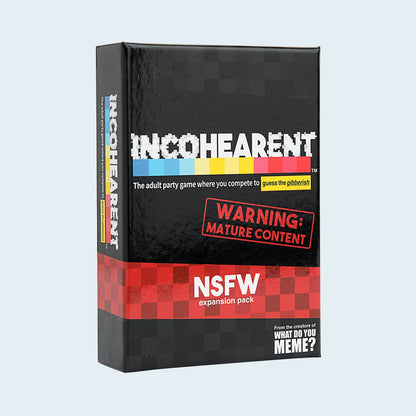 Incohearent™ NSFW Expansion Pack - Bộ Bài Mở Rộng 180 Thẻ Người Lớn - Relatable - Hình ảnh sản phẩm