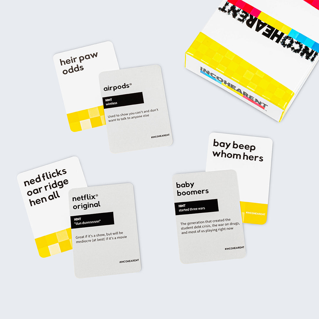 Incohearent™ Fresh Phrases Expansion Pack: Bộ Mở Rộng 180 Thẻ Bài Gibberish - Relatable - Hình ảnh chi tiết 2