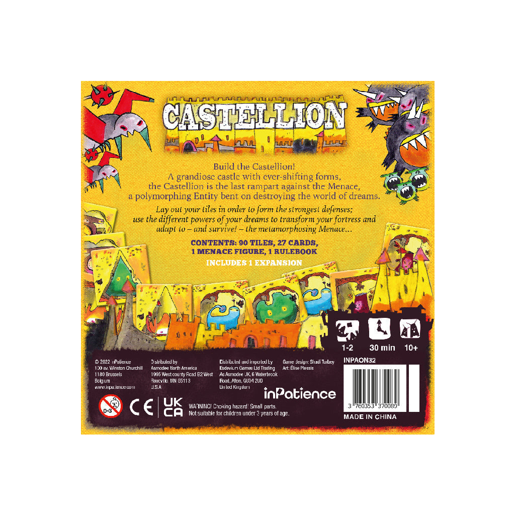 Castellion Board Game - Trò chơi xếp gạch chiến thuật Oniverse - Asmodee