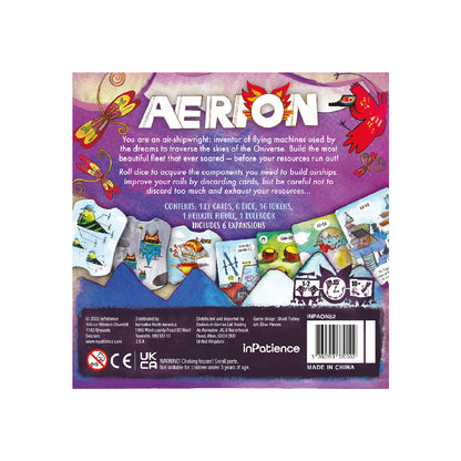 Aerion Board Game - Trò chơi chiến thuật Solo hoặc Co-op - inPatience Games