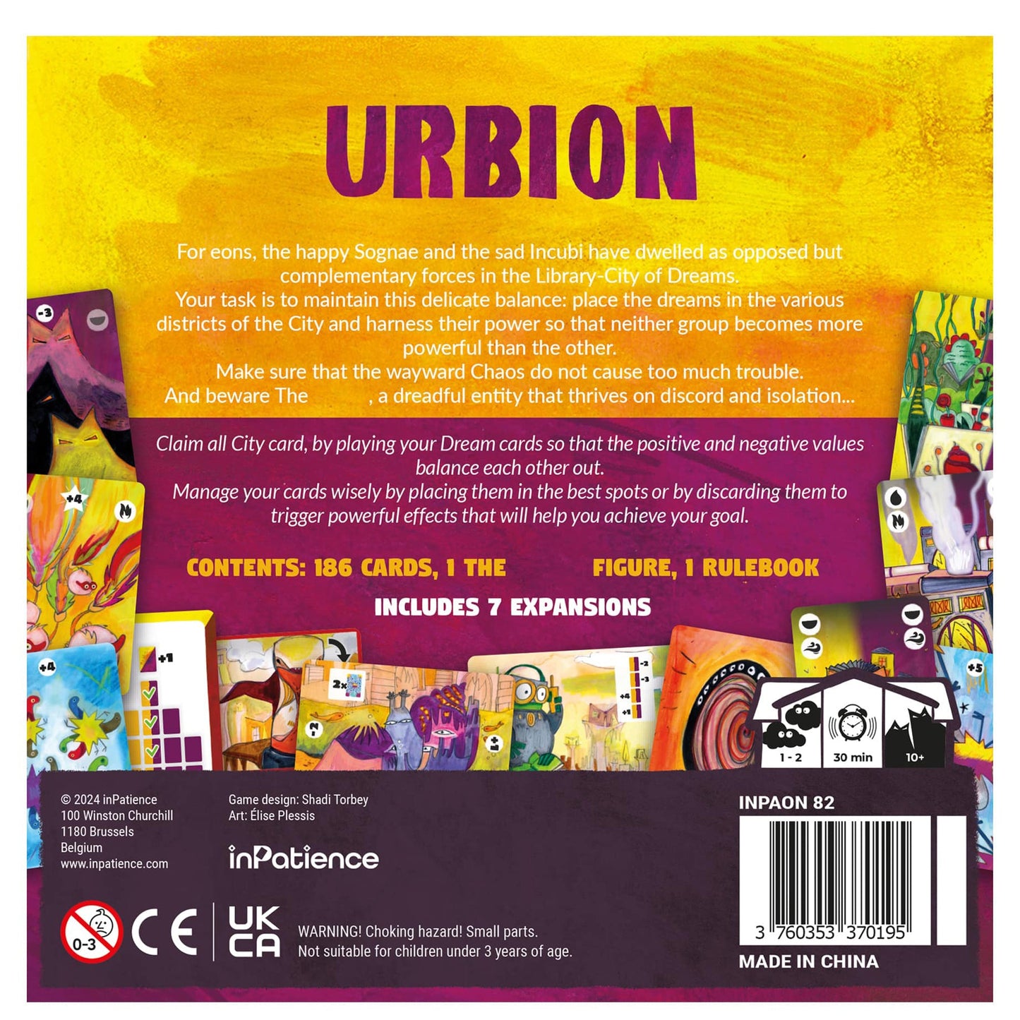 Urbion Board Game - Trò Chơi Thẻ Bài Chiến Thuật Oniverse - inPatience Games