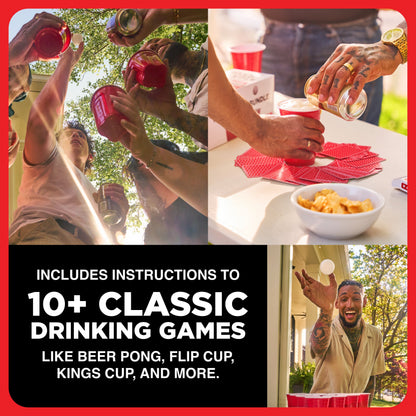 Buzzed Party Pong Bundle Drinking Kit – Bộ Trò Chơi Tiệc Tùng & Drinking Game - Relatable - Hình ảnh bổ sung 5