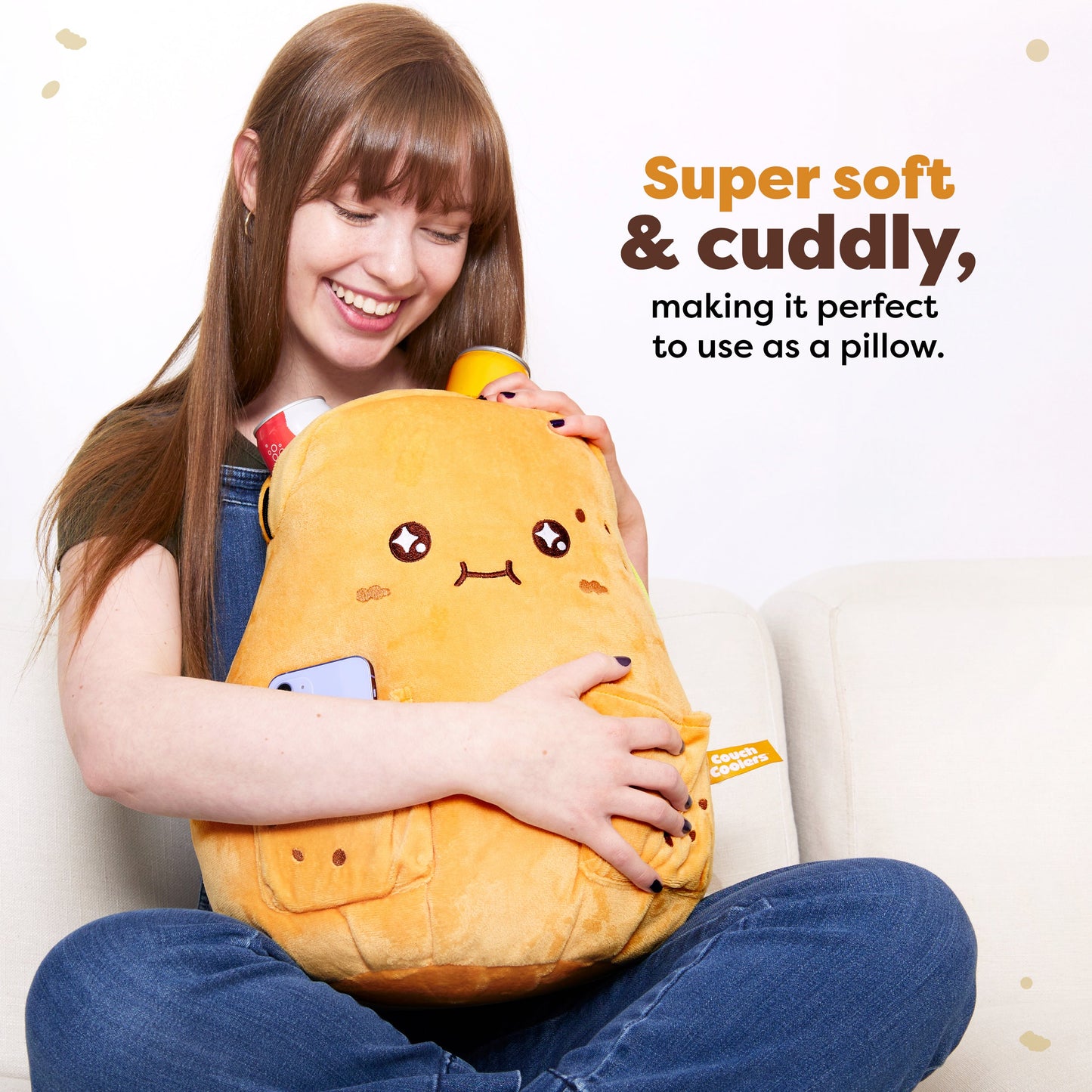 Couch Cooler - Túi Giữ Nhiệt Đồ Uống Sofa Hình Củ Khoai Tây - Relatable - Hình ảnh bổ sung 7