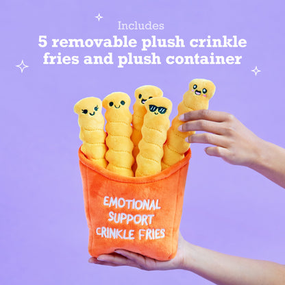 Emotional Support Crinkle Fries - Bộ Gấu Bông Khoai Tây Chiên Cao Cấp - Relatable