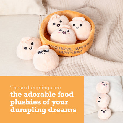 Emotional Support Dumplings: Cuddly Food Plushies - Hình ảnh chi tiết 2