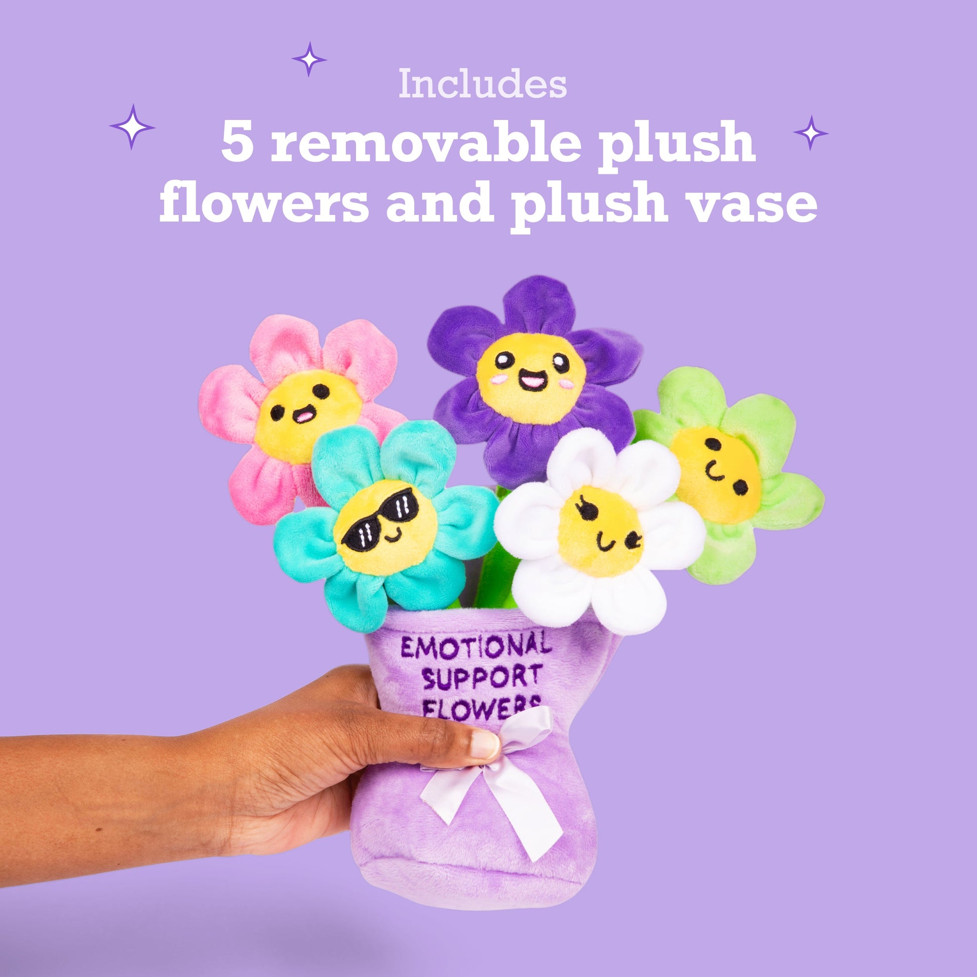 Emotional Support Flowers - Hoa Gấu Bông An Ủi Relatable - Hình ảnh chi tiết 2