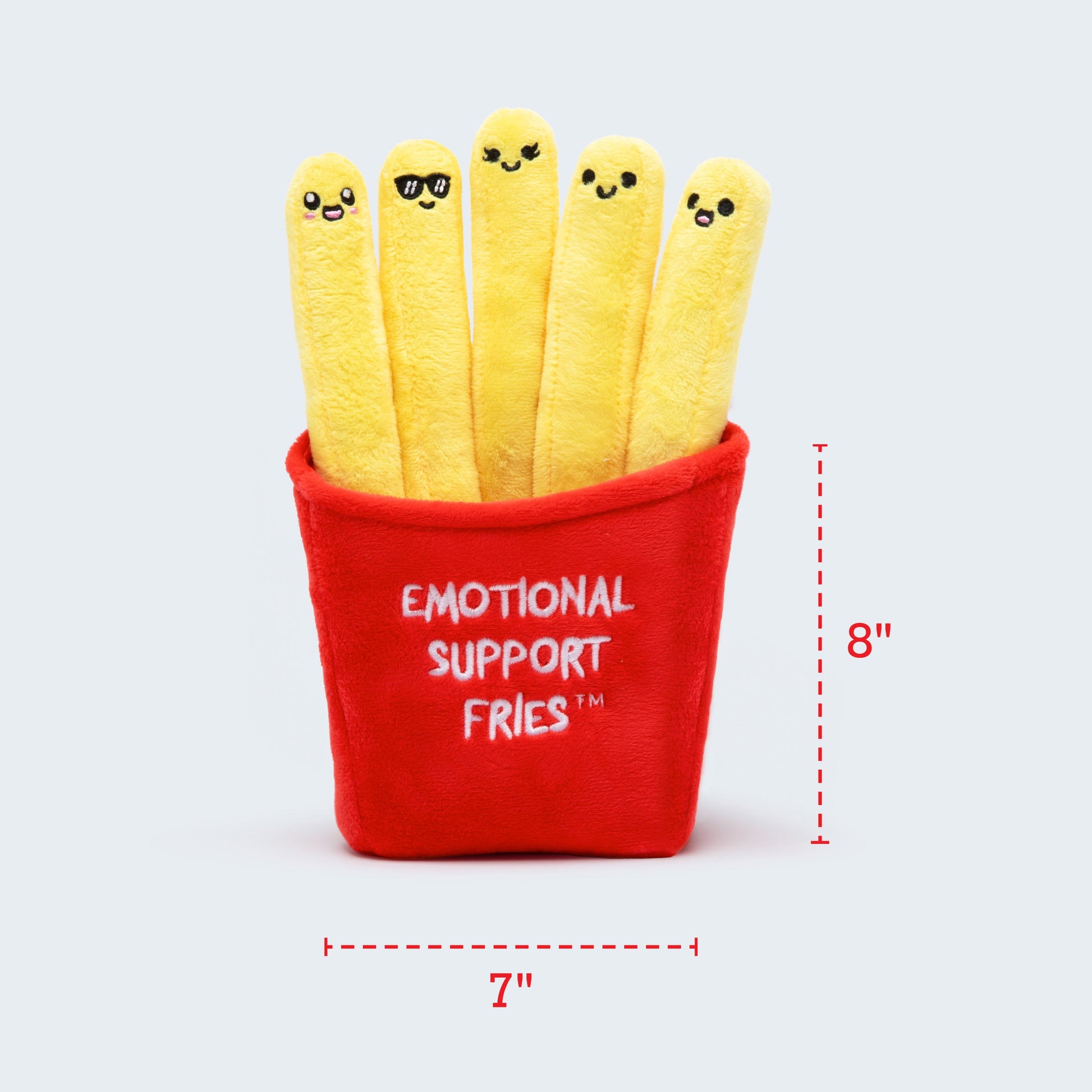 Emotional Support Fries Gấu Bông Khoai Tây Chiên Cảm Xúc Relatable - Hình ảnh bổ sung 5