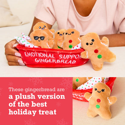 Emotional Support Gingerbread – Thú Bông Bánh Gừng Noel – Relatable - Hình ảnh chi tiết 2