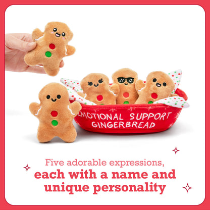 Emotional Support Gingerbread – Thú Bông Bánh Gừng Noel – Relatable - Hình ảnh bổ sung 5