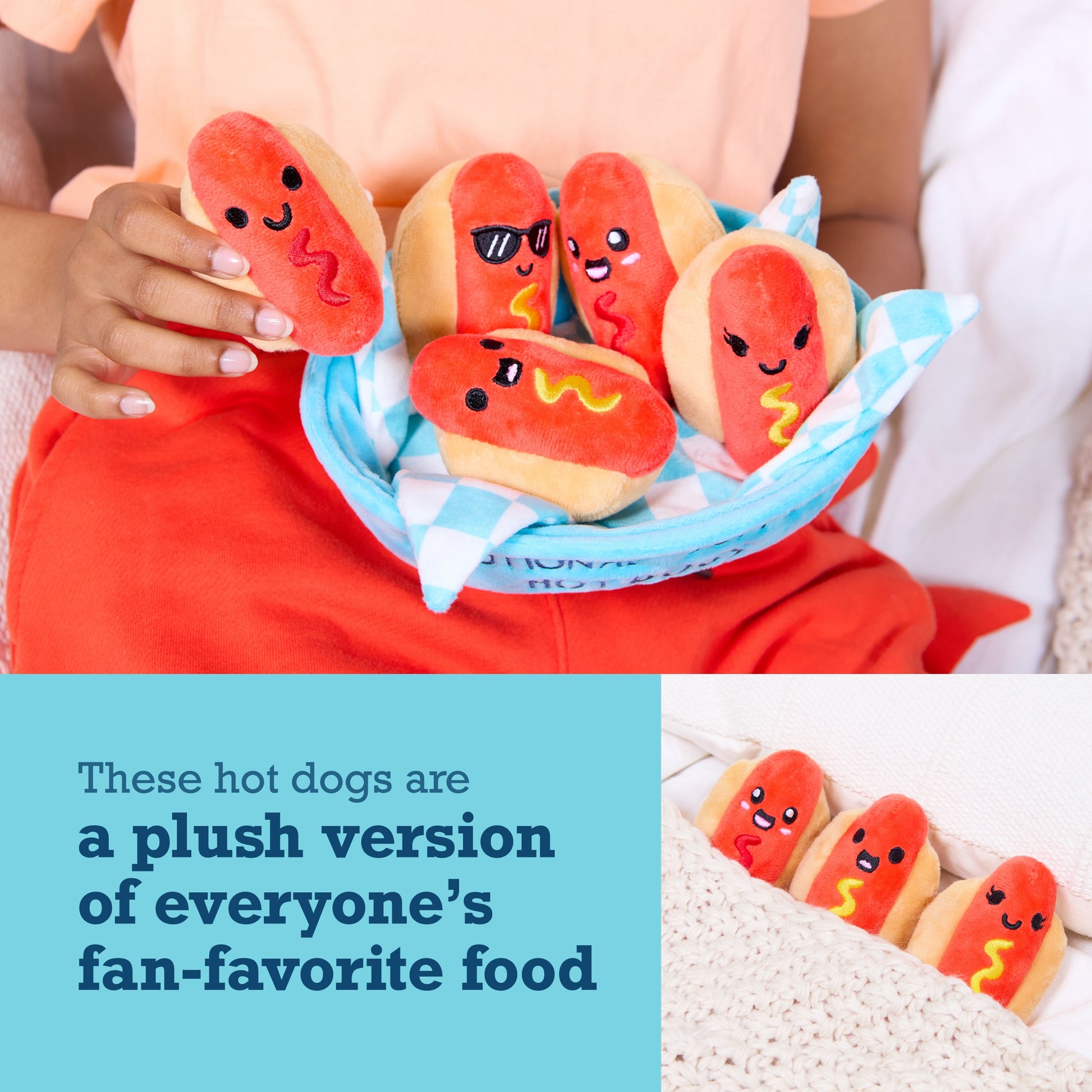 Emotional Support Hot Dogs - Thú Bông Xúc Xích Đáng Yêu - Relatable - Hình ảnh bổ sung 6