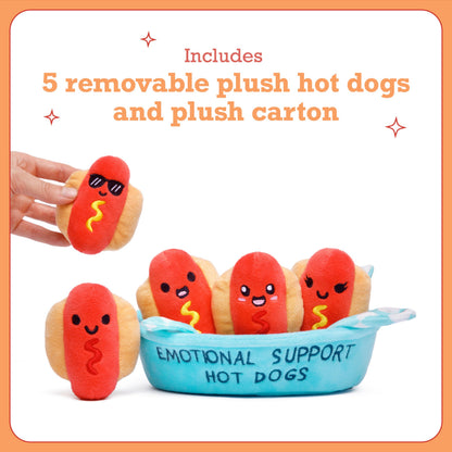 Emotional Support Hot Dogs - Thú Bông Xúc Xích Đáng Yêu - Relatable - Hình ảnh chi tiết 2