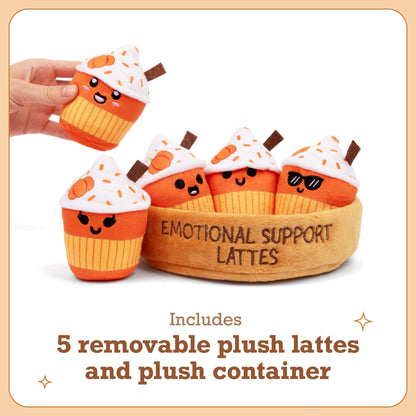 Emotional Support Latte - Thú Bông Tách Cà Phê Dễ Thương - Relatable