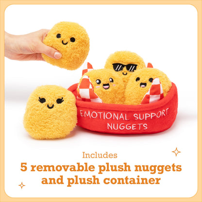 Emotional Support Nuggets: Plush Comfort Food - Gấu Bông Gà Viên Relatable - Góc nhìn khác 3