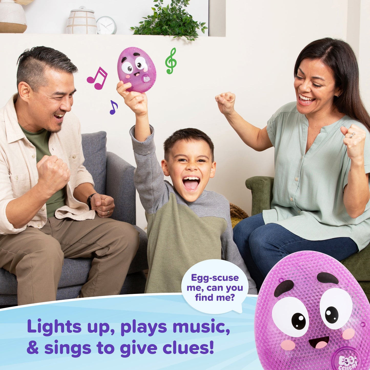 Eggcellent Hide & Seek Game - Trò Chơi Trốn Tìm Tương Tác Phát Nhạc - Relatable