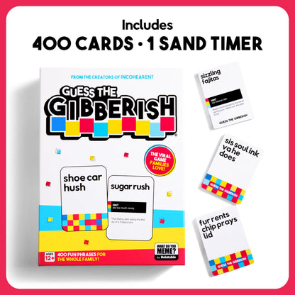 Incohearent™ Family Edition - Board Game Giải Đố Guess the Gibberish - Relatable - Hình ảnh bổ sung 4