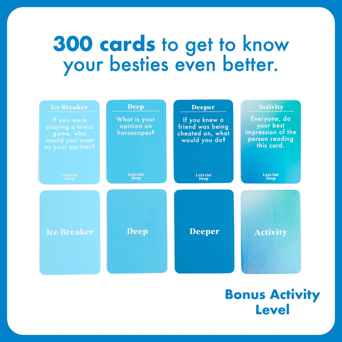 Let's Get Deep Friends Edition Card Game - Trò chơi thẻ bài gắn kết bạn bè - Relatable - Góc nhìn khác 3