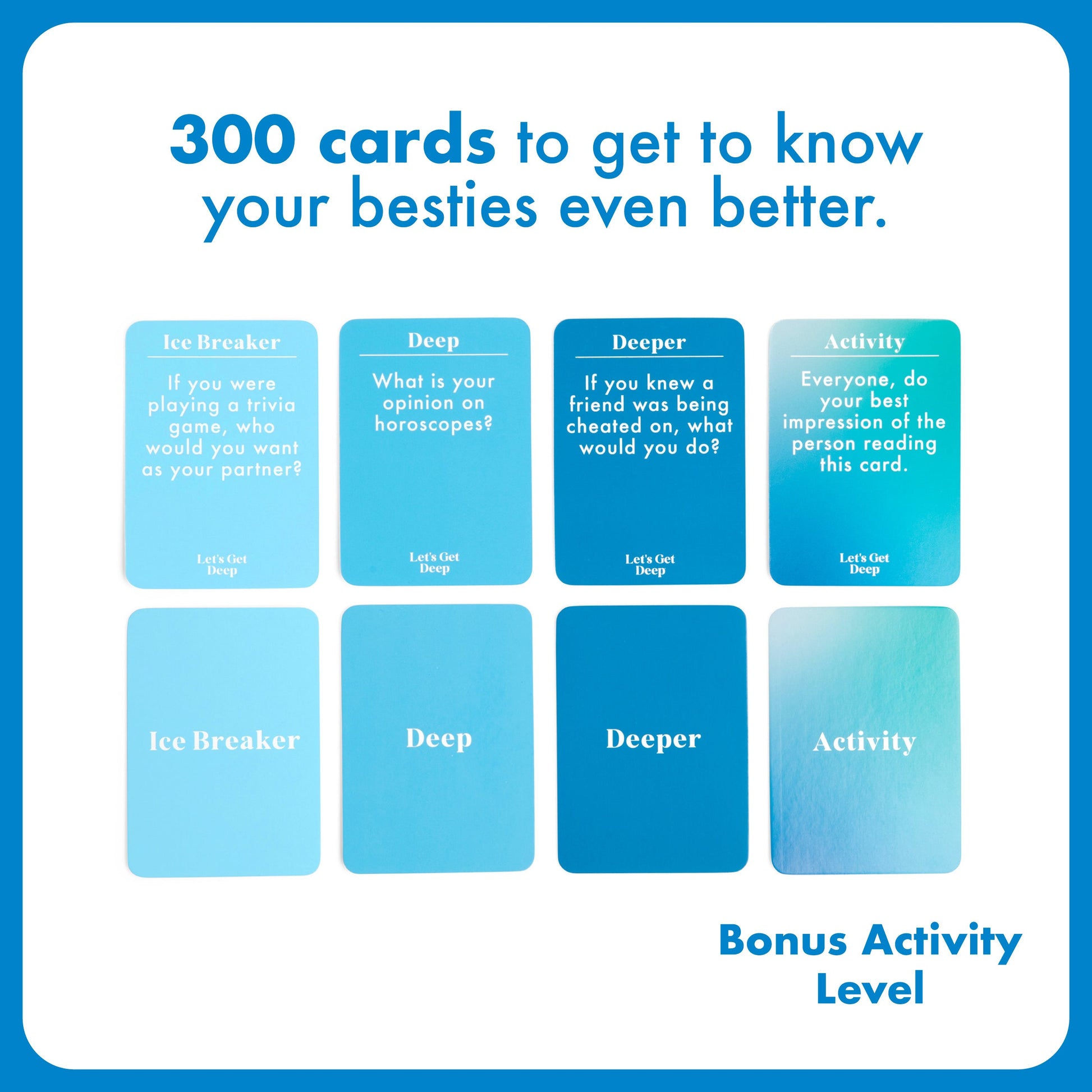 Let's Get Deep Friends Edition Card Game - Trò chơi thẻ bài gắn kết bạn bè - Relatable - Góc nhìn khác 3