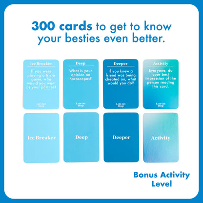 Let's Get Deep Friends Edition Card Game - Trò chơi thẻ bài gắn kết bạn bè - Relatable - Góc nhìn khác 3