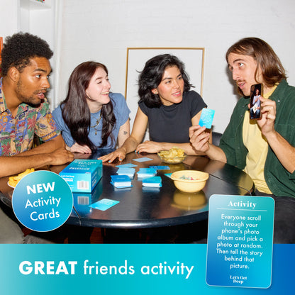 Let's Get Deep Friends Edition Card Game - Trò chơi thẻ bài gắn kết bạn bè - Relatable Relatable - ảnh 2 - Party Game