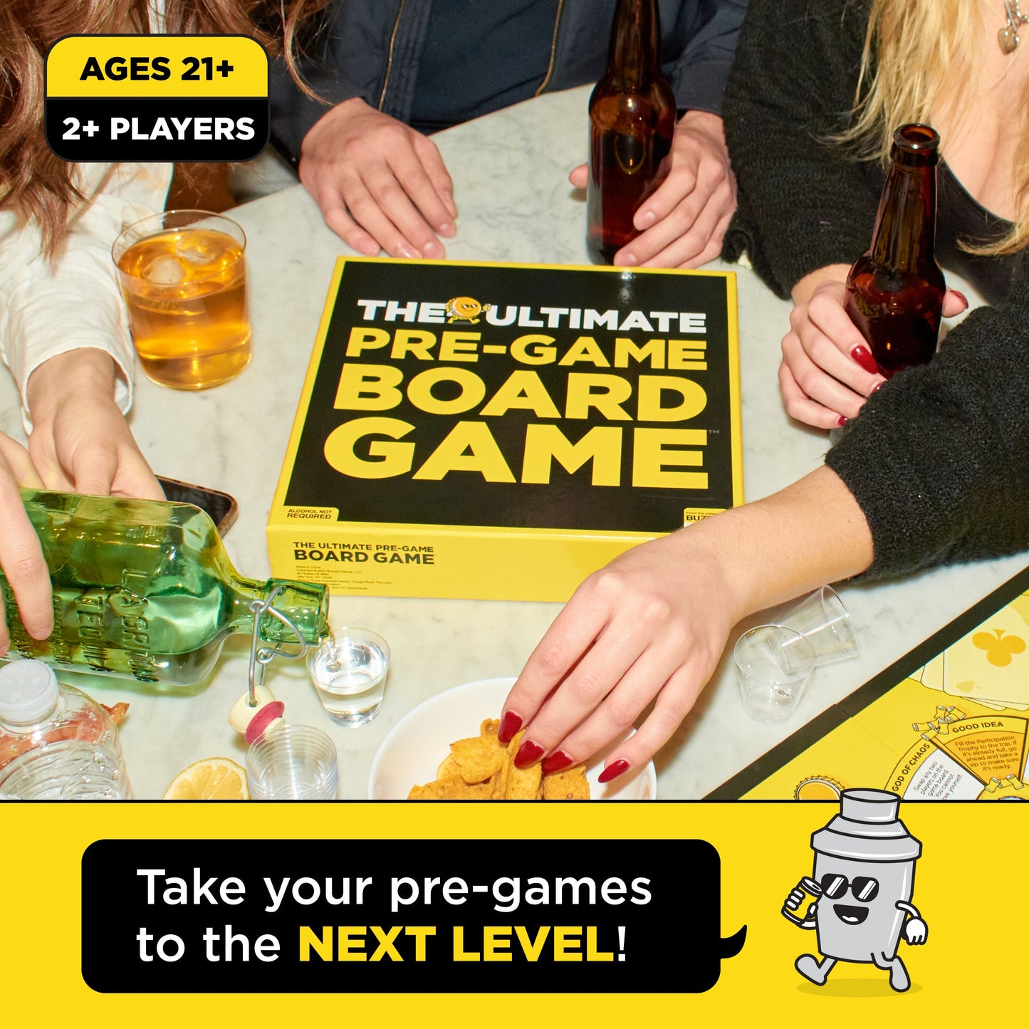 The Ultimate Pre-Game Board Game Drinking Game - Trò Chơi Tiệc Tùng Khởi Động - Relatable - Hình ảnh chi tiết 2