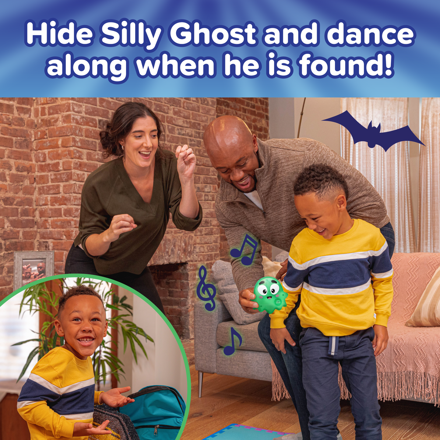 Silly Poopy & Friends™ Hide & Seek Ghost – Đồ Chơi Trốn Tìm Tương Tác Phát Sáng – Relatable - Góc nhìn khác 3