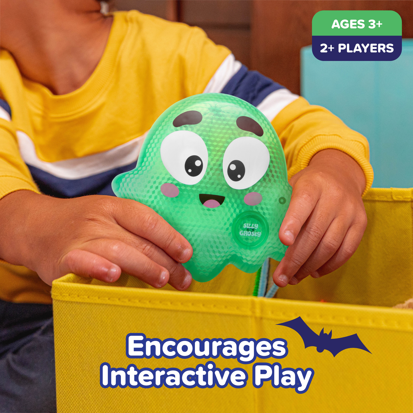 Silly Poopy & Friends™ Hide & Seek Ghost – Đồ Chơi Trốn Tìm Tương Tác Phát Sáng – Relatable - Hình ảnh bổ sung 4