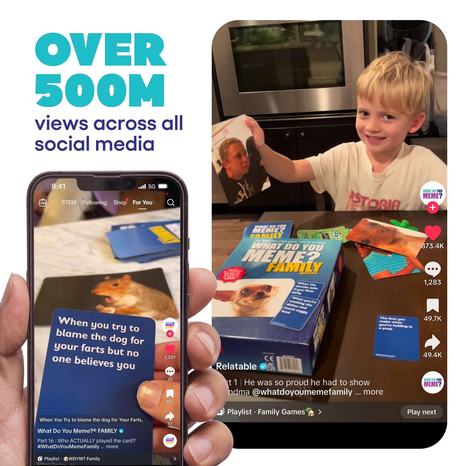 What Do You Meme?® Family Edition - Board Game Thẻ Bài Hài Hước Cho Gia Đình - Relatable - Hình ảnh bổ sung 6