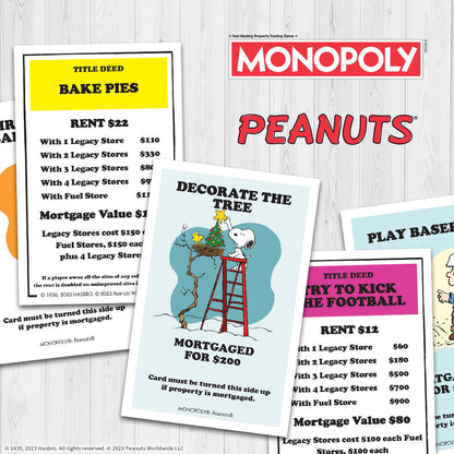 MONOPOLY®: Peanuts - Cờ Tỷ Phú - The Op Games