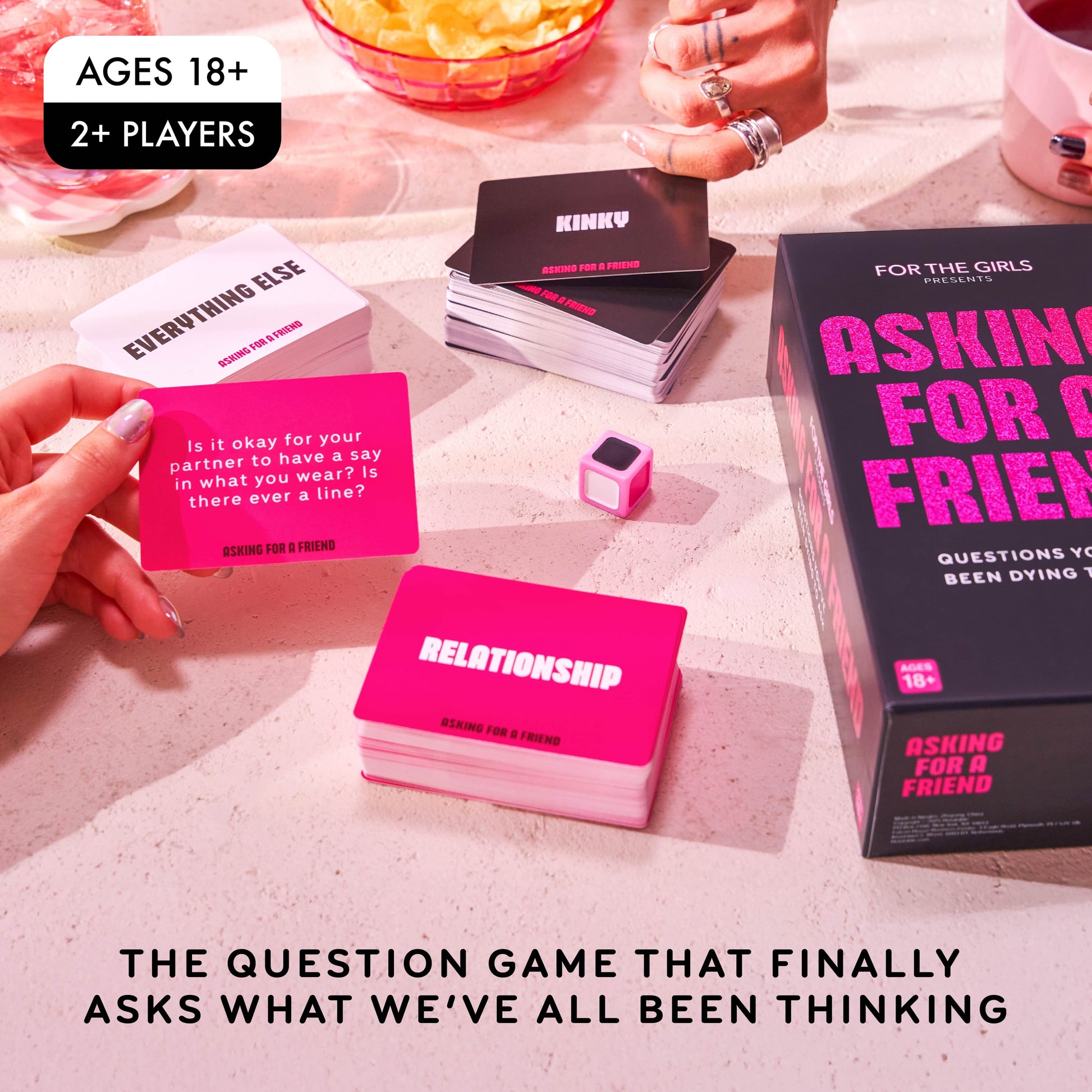 Asking For A Friend - Burning Questions You’ve Been Dying To Ask Your Friends - Trò Chơi Thẻ Bài Tiệc Tùng Người Lớn - Relatable - Hình ảnh bổ sung 5