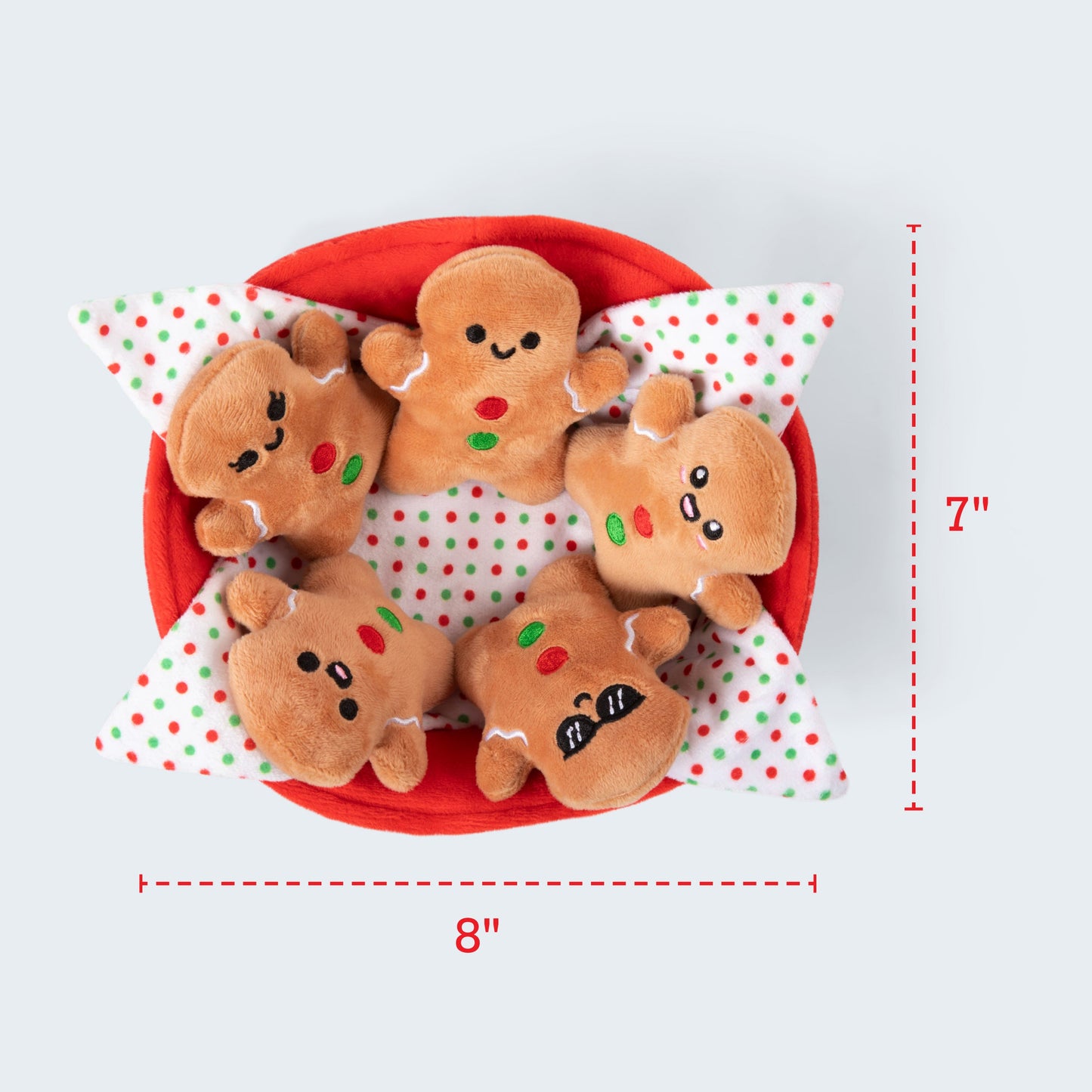 Emotional Support Gingerbread – Thú Bông Bánh Gừng Noel – Relatable - Hình ảnh bổ sung 7