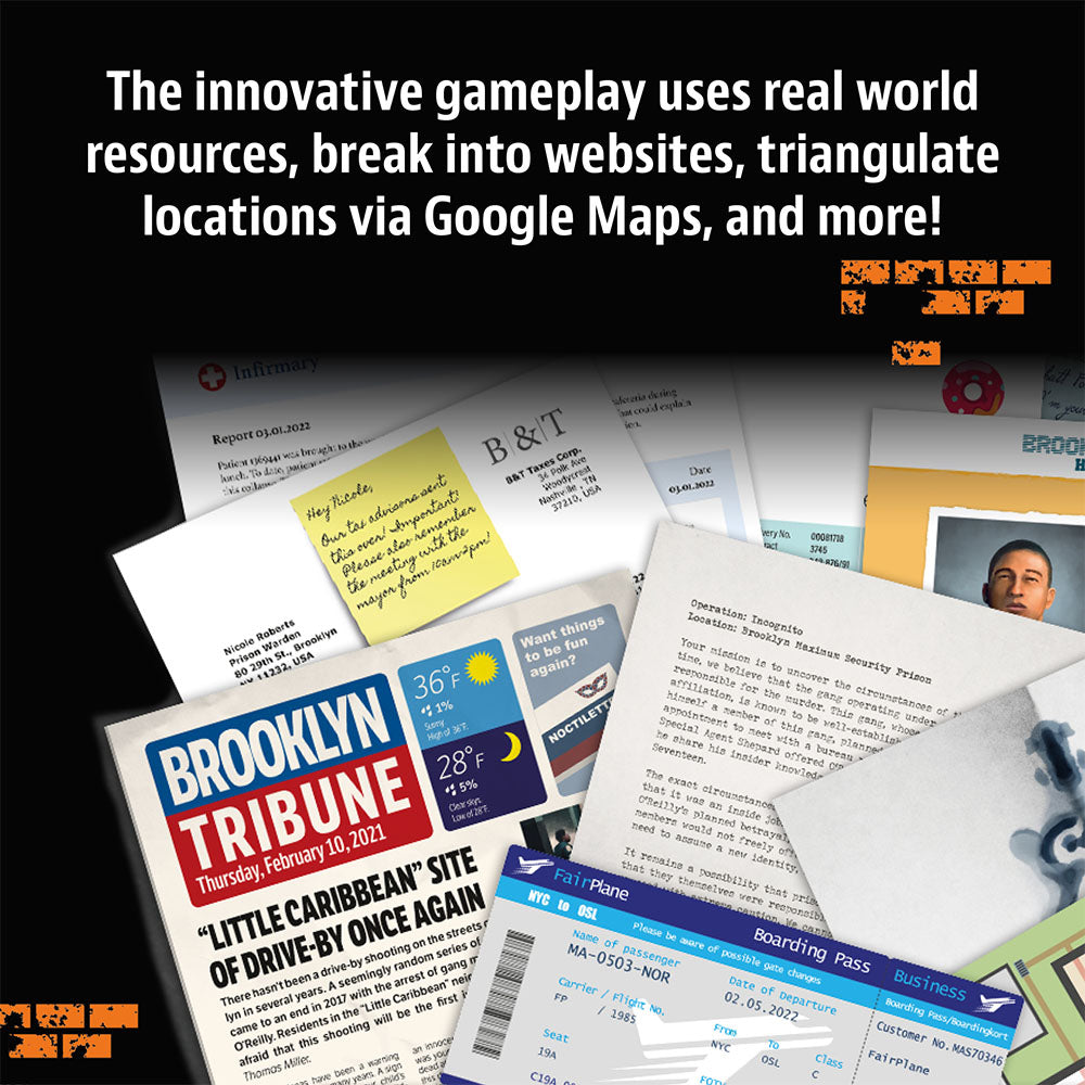 Masters of Crime: Incognito - Board Game Trinh Thám Nhập Vai - Thames & Kosmos - Hình ảnh bổ sung 5