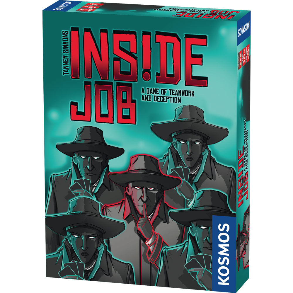 Inside Job - Trò chơi Thẻ bài Ẩn vai Trick-taking - Thames & Kosmos - Hình ảnh sản phẩm