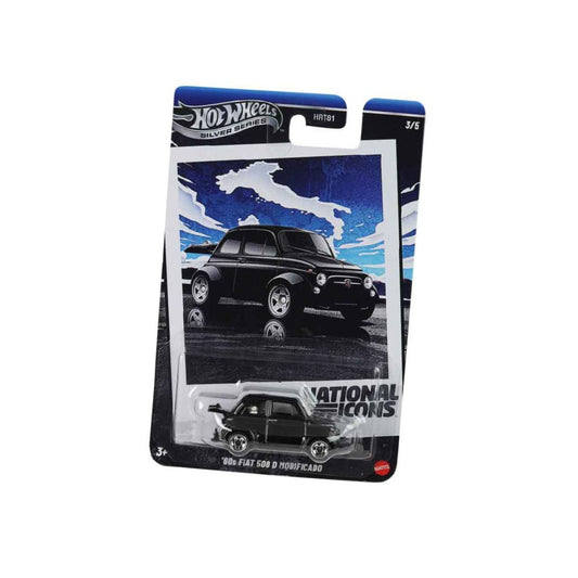 Vintage 60S Fiat 500D Modificado - Mô hình siêu xe 1:64 - Hot Wheels