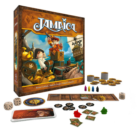 Jamaica Board Game (New Edition) - Trò Chơi Đua Thuyền Cướp Biển Gia Đình - Space Cowboys