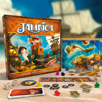 Jamaica Board Game (New Edition) - Trò Chơi Đua Thuyền Cướp Biển Gia Đình - Space Cowboys - Góc nhìn khác 3