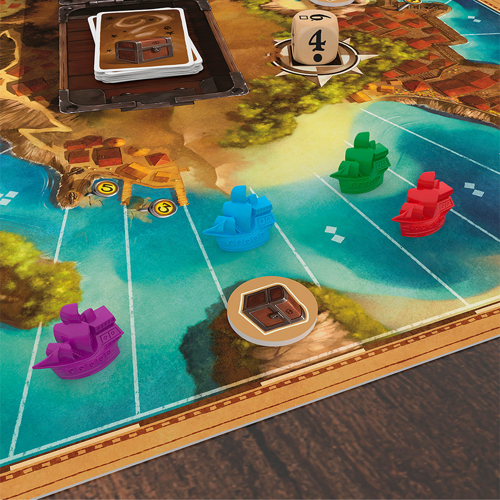 Jamaica Board Game (New Edition) - Trò Chơi Đua Thuyền Cướp Biển Gia Đình - Space Cowboys Space Cowboys - ảnh 2 - Board Game