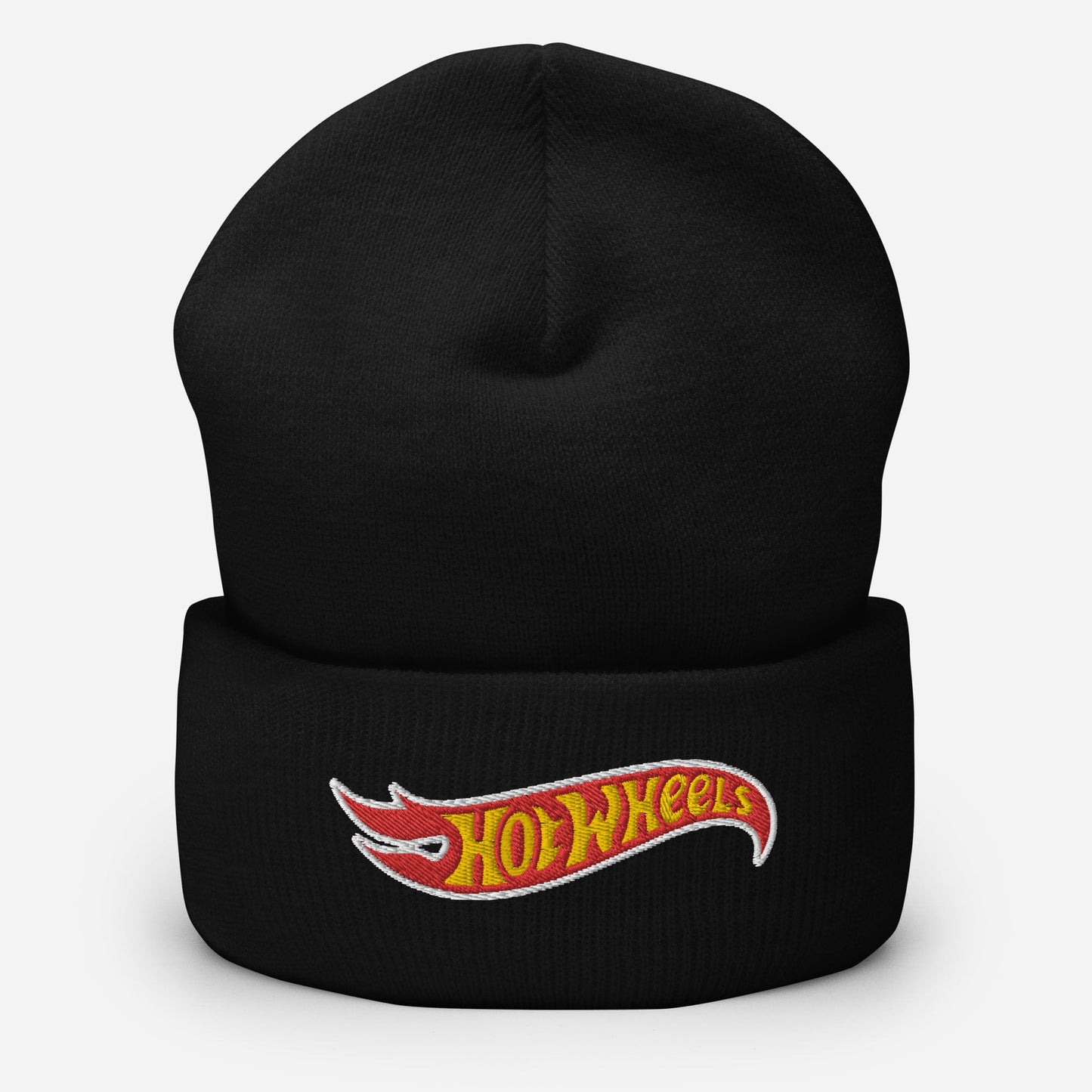 Hot Wheels Black Cuffed Beanie - Mũ Len Thời Trang Cao Cấp - Hot Wheels - Hình ảnh sản phẩm