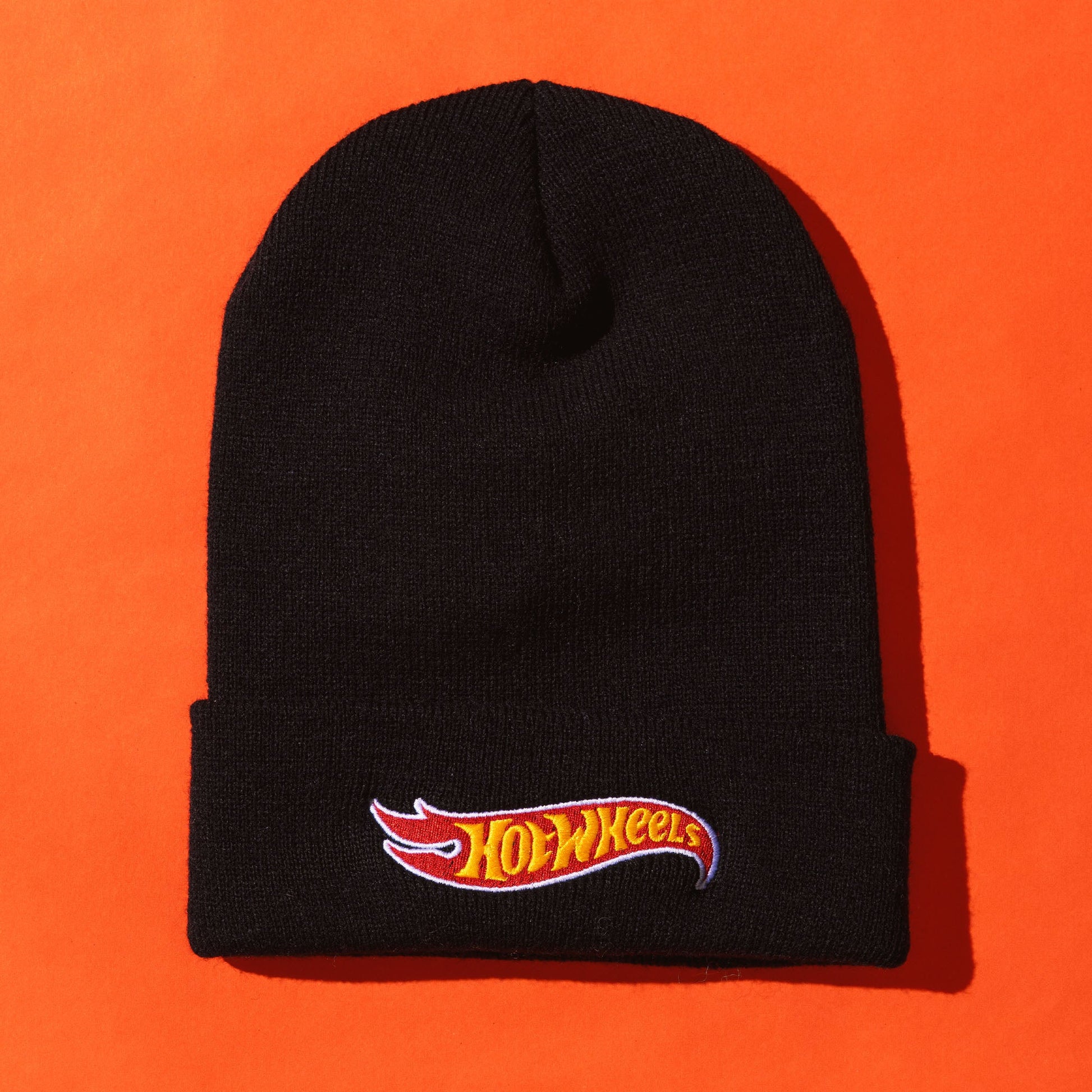 Hot Wheels Black Cuffed Beanie - Mũ Len Thời Trang Cao Cấp - Hot Wheels - Hình ảnh chi tiết 2