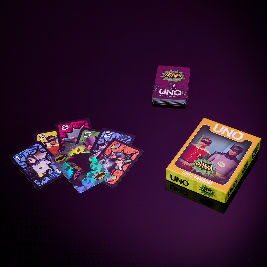 UNO Fandom Batman Classic TV Series Deck - Trò Chơi Thẻ Bài Sưu Tầm Kỷ Niệm 85 Năm - Mattel Creations - Hình ảnh bổ sung 5