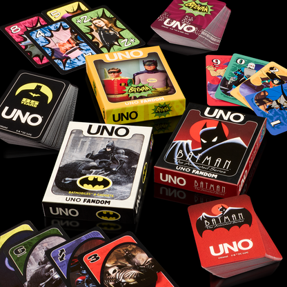 UNO Fandom Batman Classic TV Series Deck - Trò Chơi Thẻ Bài Sưu Tầm Kỷ Niệm 85 Năm - Mattel Creations - Hình ảnh bổ sung 4