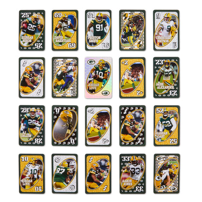 UNO Fandom NFL Green Bay Packers Game Deck - Bộ Bài Thẻ Bài Thể Thao Mattel - Hình ảnh bổ sung 6