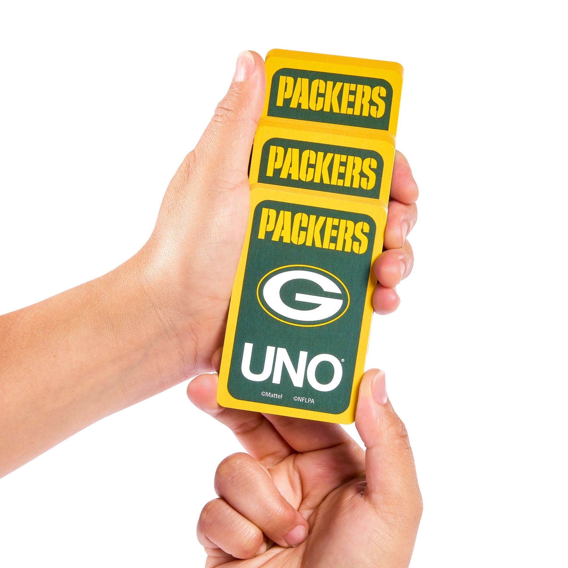 UNO Fandom NFL Green Bay Packers Game Deck - Bộ Bài Thẻ Bài Thể Thao Mattel - Hình ảnh bổ sung 7