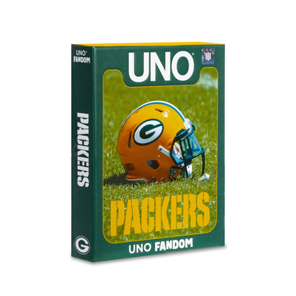 UNO Fandom NFL Green Bay Packers Game Deck - Bộ Bài Thẻ Bài Thể Thao Mattel - Hình ảnh bổ sung 8