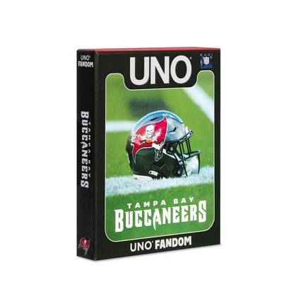 UNO Fandom NFL Tampa Bay Buccaneers Game Deck - Board Game Thẻ Bài Thể Thao - Mattel Mattel - ảnh 1 - Games