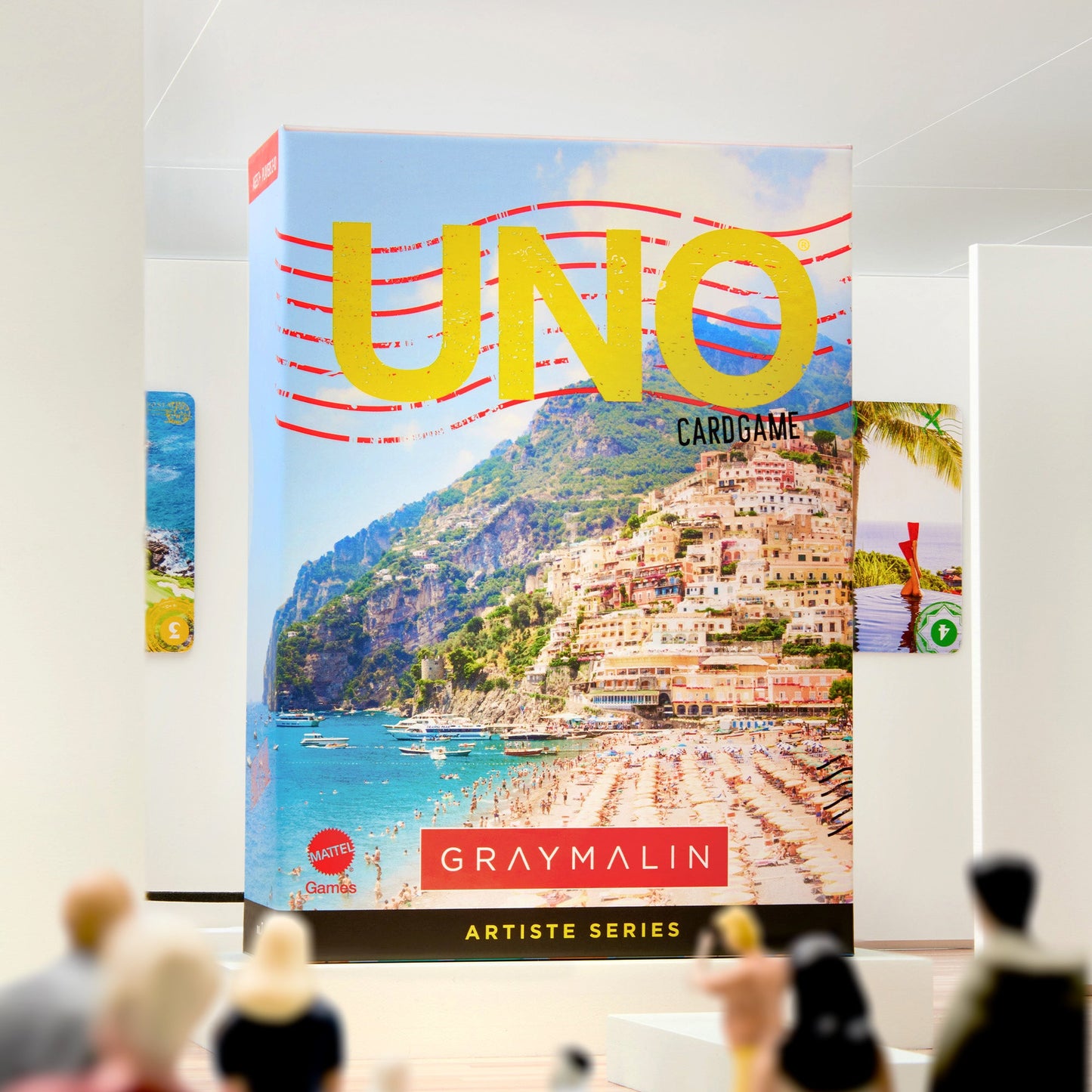 UNO Artiste Series Gray Malin Card Deck - Bộ Bài Nghệ Thuật Cao Cấp - Mattel JDK59 - Hình ảnh sản phẩm