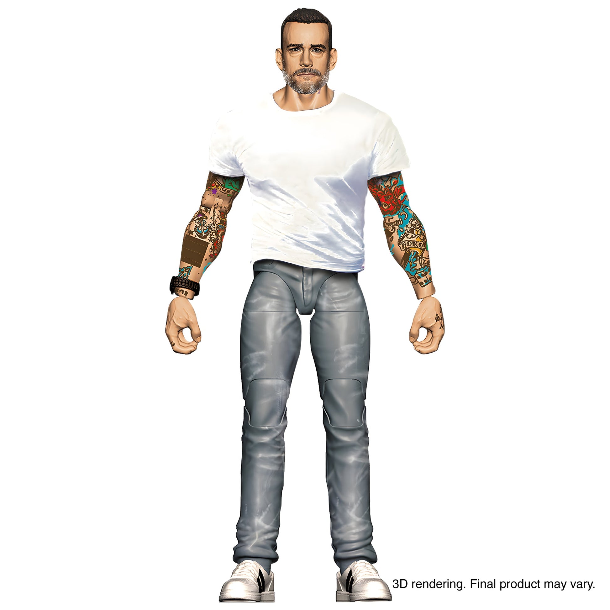 WWE Elite Collection CM Punk Returns Action Figure - Mô hình nhân vật WWE chính hãng - Mattel Mattel - ảnh 2 - Action Figure